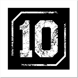 Sport 10 Jersey team | T Shirt Baseball Hockey Basketball soccer football Posters and Art